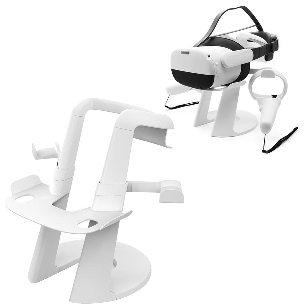Držák náhlavní soupravy VR Stojan na displej Úložný držák herního ovladače pro Oculus Quest 1 2 Rift S Držák náhlavní soupravy VR Stojan na displej Úložný držák herního ovladače pro Oculus Quest 1 2 Rift S